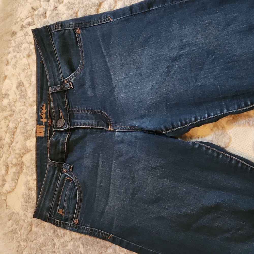 Kut from the Kloth women's dark blue wash skinny jeans size 8 - Picture 3 of 7